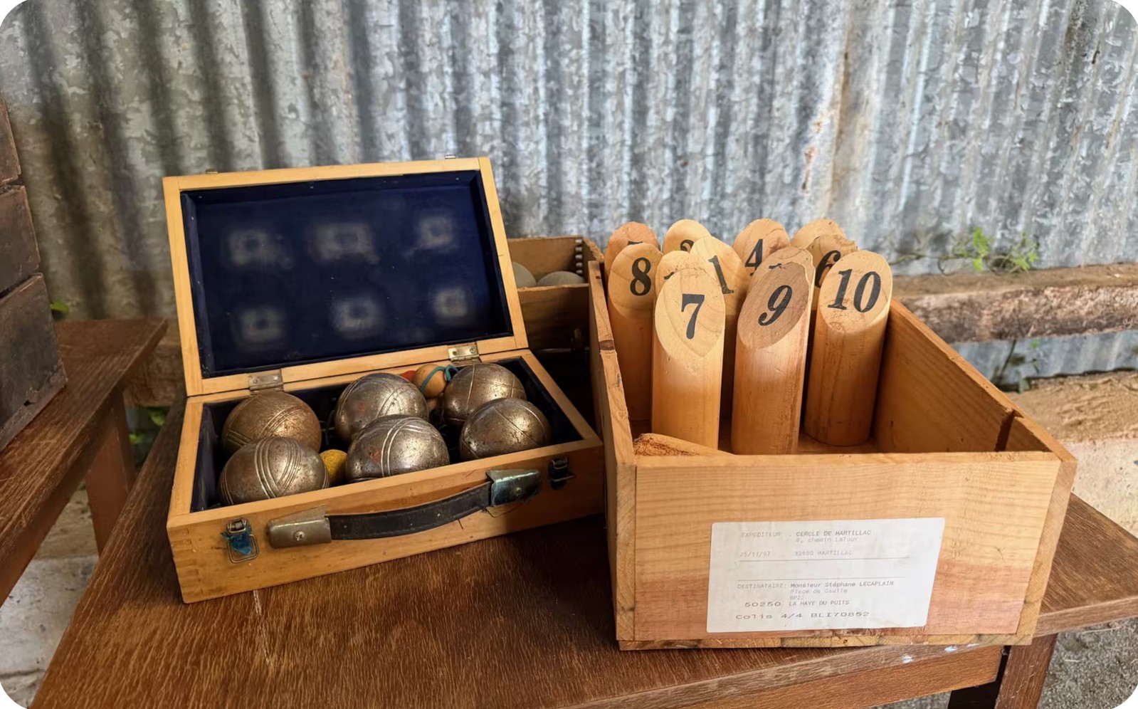 Le coffret de mölkky